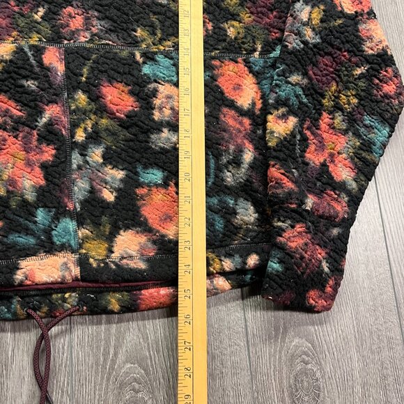 Prana Polar Escape Jacket Medium Fleece Hooded Half‎ Zip - Picture 7 of 8